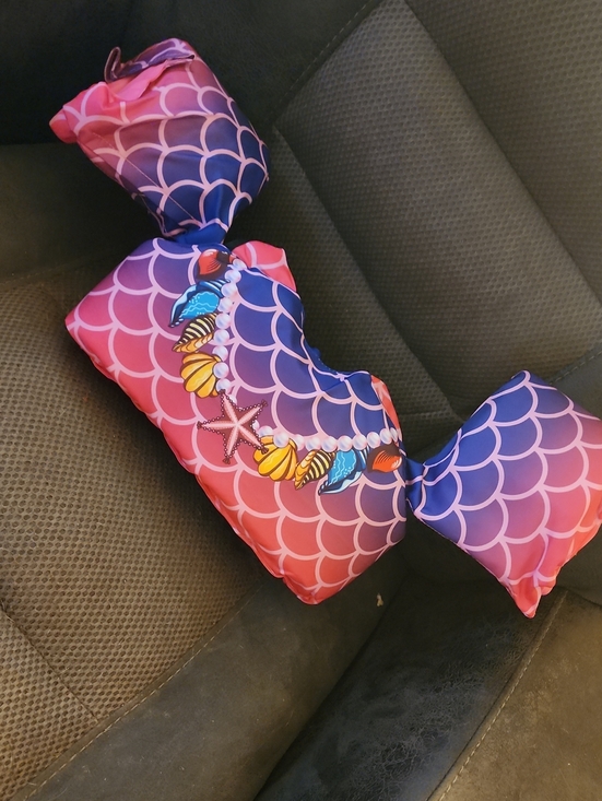 Other - Kids Mermaid Swim Float Arm Bands and PFD Vest - Pink & Purple